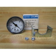 Ashcroft 20W1001Th 01B XT5UC VAC Dresser Vacuum Gauge WMounting Hardware