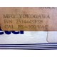 Yokogawa 251444SFSF AC Volt Panel Meter