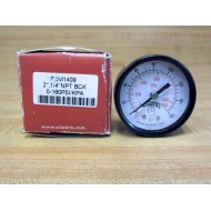 Winters PEM1409 2" Pressure Gauge 0160 PSIKPA