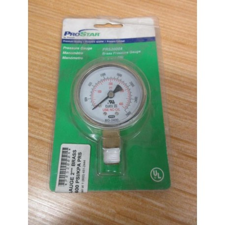 ProStar PRS20004 Pressure Gauge