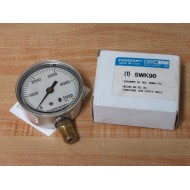 Ashcroft 63W3005-HL-02L-5000 Pressure Gauge 5WK90