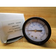 Ultity 98601475 Gauge 0-30PSI 2"