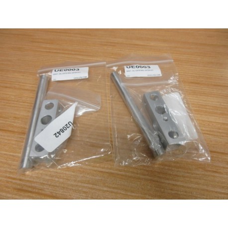 IFM Efector UE0003 Brkt,OG,Extruder Rail Extension Kit (Pack of 2)