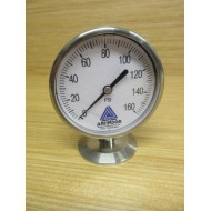 Anderson EL074010051011A0000 Pressure Gauge - New No Box