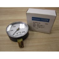 Ashcroft 25W1005PH Vacuum Gauge 02L 0-1000 PSI