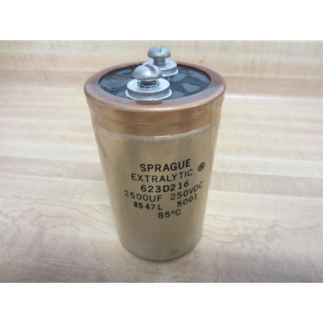 Sprague 623D216 Extralytic Capacitor - Used