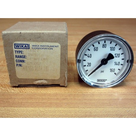 Wika 4253382 2" Pressure Gauge 111.12 160 PSI