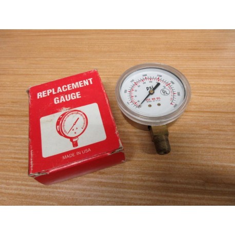 Generic 2 IN 0-4000 PSI Replacement Gauge