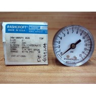 Ashcroft 20W1005PH-02B-15 2" Pressure Gauge 0-15 PSI