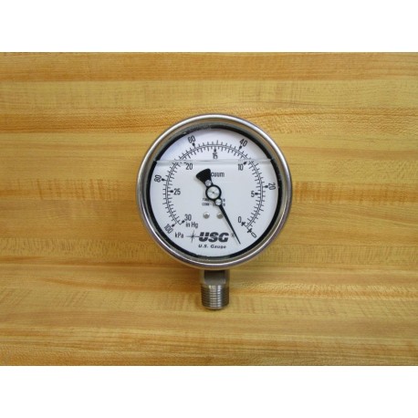 USG 63148-62-9 Vacuum Gauge 63148629 0-100 kPa - New No Box