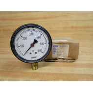 Wika 9693750 Pressure Gauge 4VB85 0-600 PSI