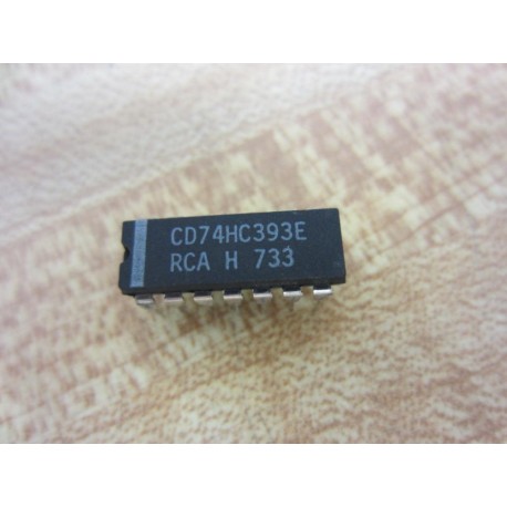 RCA CD74HC393E Integrated Circuit (Pack of 9)