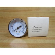 Generic 200PSIKPABAR Pressure Gauge 0-200 PSI