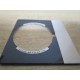 Allen Bradley 40011-111-01 Blank Legend Plate - Aluminum (Pack of 5) - New No Box