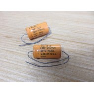 Sprague TVA-1510 Atom Capacitor TVA1510 (Pack of 2) - New No Box