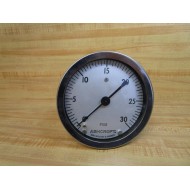 Ashcroft 0-30 PSIG Pressure Gauge Q-106 - Used