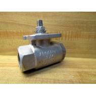 Apollo 34 CF8M 2000 WOG Ball Valve 34CF8M2000WOG WO Handle - New No Box