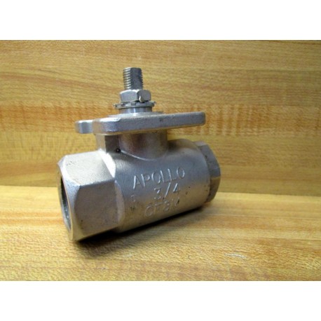 Apollo 34 CF8M 2000 WOG Ball Valve 34CF8M2000WOG WO Handle - New No Box