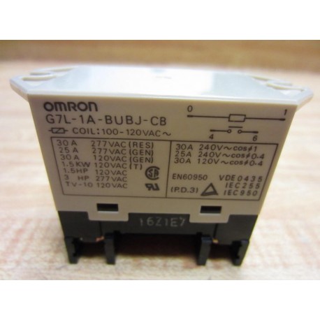 Omron G7L-1A-BUBJ-CB Relay G7L1ABUBJCB - New No Box