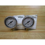 Grainger 5WZ33 Pressure Gauge 0-30PSI 0-200kPa (Pack of 2)