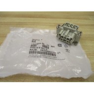 Harting 09330062701 Rectangular Socket Insert HAN 6E-BU-S