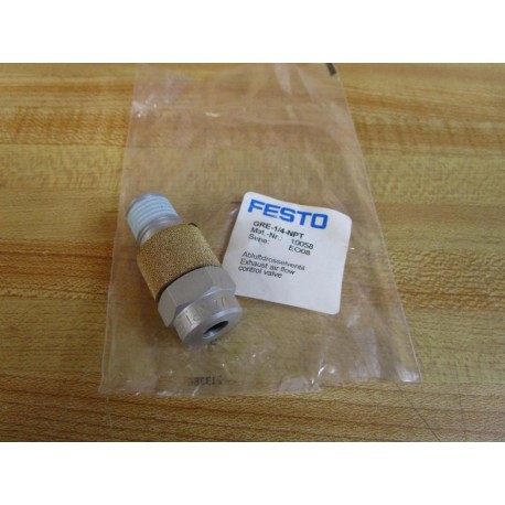 Festo GRE-14-NPT Exhaust Valve 10058