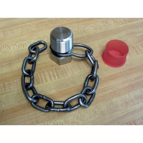 Midland 24-N60 1" Male Plug wSafety Chain 24N60 - New No Box