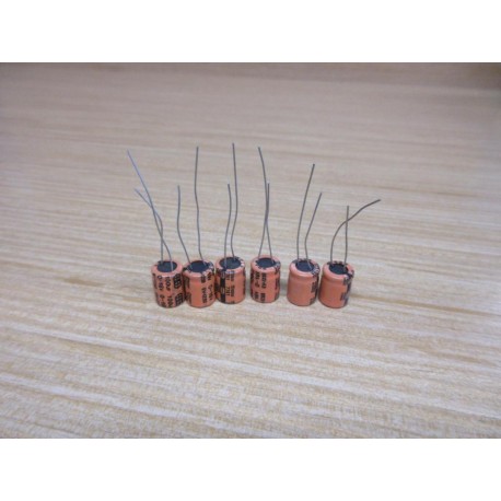 Sprague EV-1230 Capacitor EV 1230 100UF 0-16V (Pack of 6) - New No Box