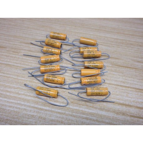 Sprague TVA-1306 Capacitor TVA1306 25UF 0-50DC (Pack of 14) - New No Box