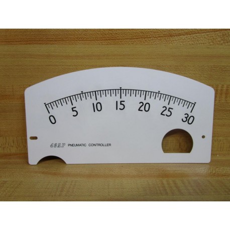 Generic 43AP Replacement Indicator Meter Legend Plate - New No Box