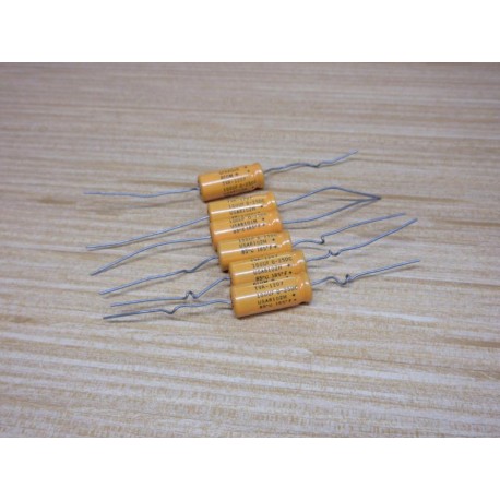 Sprague TVA 1207 Capacitor TVA-1207 100 UF 25 VDC Orange (Pack of 6) - New No Box