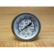 SMC NKS 1.5" Pressure Gauge 90 PSI - New No Box