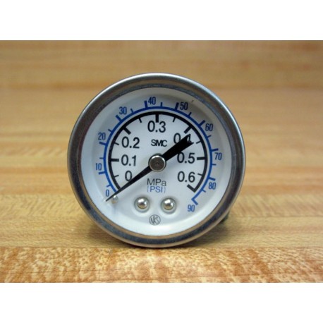 SMC NKS 1.5" Pressure Gauge 90 PSI - New No Box