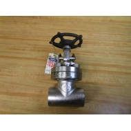 Henry Vogt Mach. 112" 800 Gate Valve A182 316 316L - New No Box