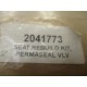 GS Dezurik 2041773 Seat Replacement Kit