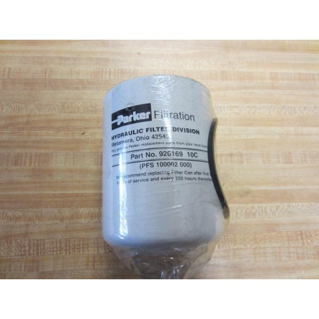 Parker 926169 10C Hydraulic Filter 10 Micron 150 PSI 50 GPM - New No Box