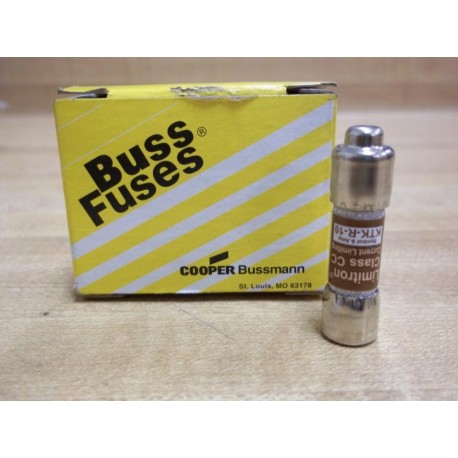 Bussmann KTK-R-10 Cooper Fusetron Fuse KTKR10 (Pack of 10)