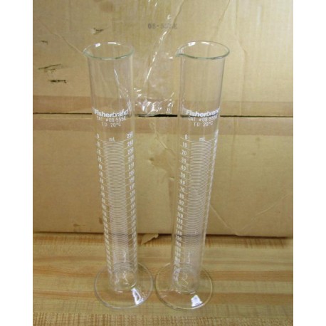 Fisherbrand 08-555E Graduated Cylinder 08555E (Pack of 2)