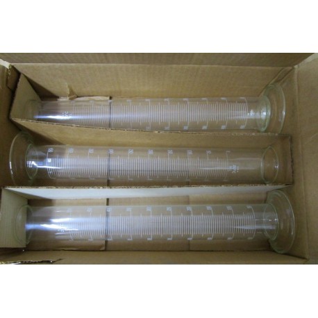 Generic 08-555F Glass Graduated Cylinder 08555F (Pack of 3)