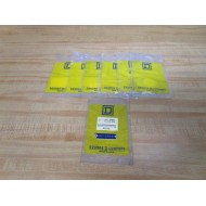 Square D 9001KN-807 Legend Plate REVERSE 80220 (Pack of 7)