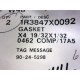 Fisher 1R3847X0092 Gasket (Pack of 2) - New No Box