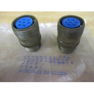 Amphenol MS-3101A-16S-1S Circular Connector MS3101A16S1S (Pack of 2)