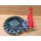 Asahi Yukizai Kogyo 2040074 Butterfly Valve 6" U-PVC wHandle - New No Box