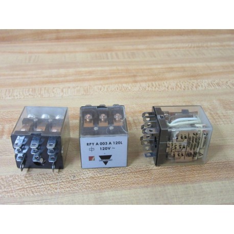 Carlo Gavazzi RPY A 003 A 120L Solid State Relay RPYA003A120L (Pack of 3) - New No Box