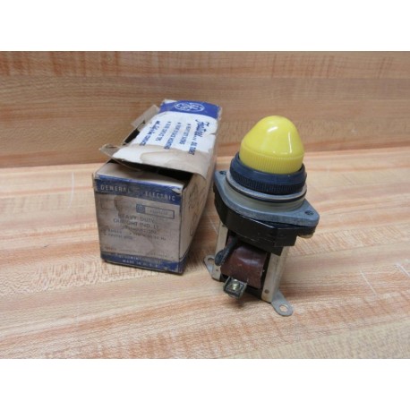 General Electric CR2940UE212D2 Pilot Light Indicator GE wAmber Cap