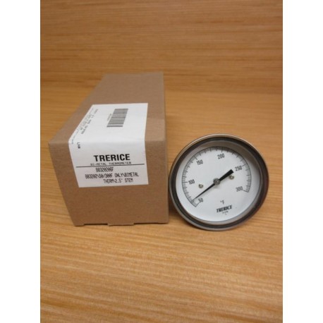 Trerice B8320206F Bi-Metal Thermometer