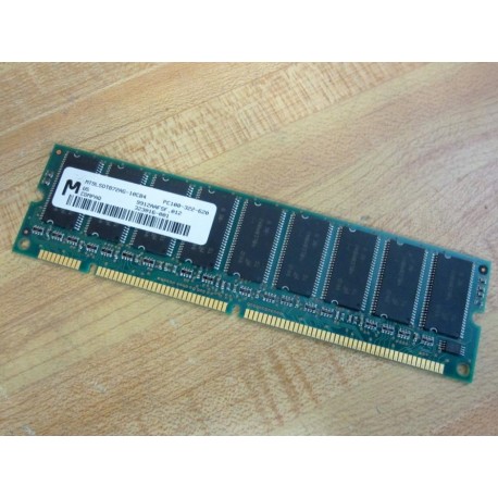 Micron MT9LSDT872AG-10CB4 DIMM Memory Module PC100-322-620 323016-001 - Used