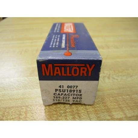 Mallory PSU18915 Capacitor