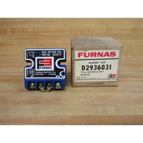 Furnas D2936031 Siemens Magnetic Coil D2936-31