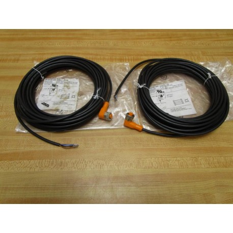 IFM Efector EVC006 Sensor Cable ADOAH040MSS0010H04 (Pack of 2)